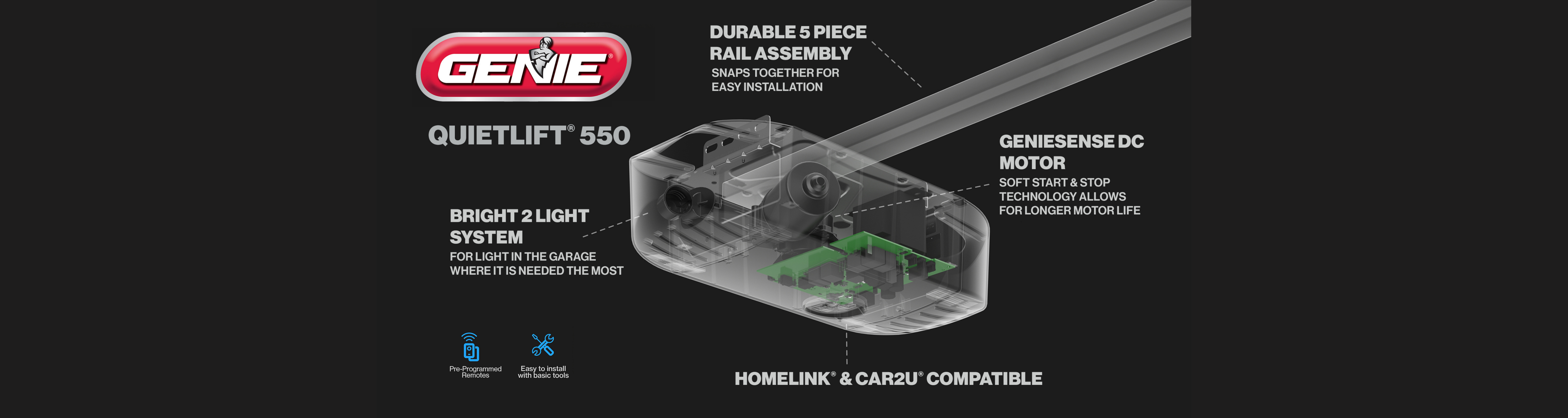 Model 2055 | Genie Garage Door Opener